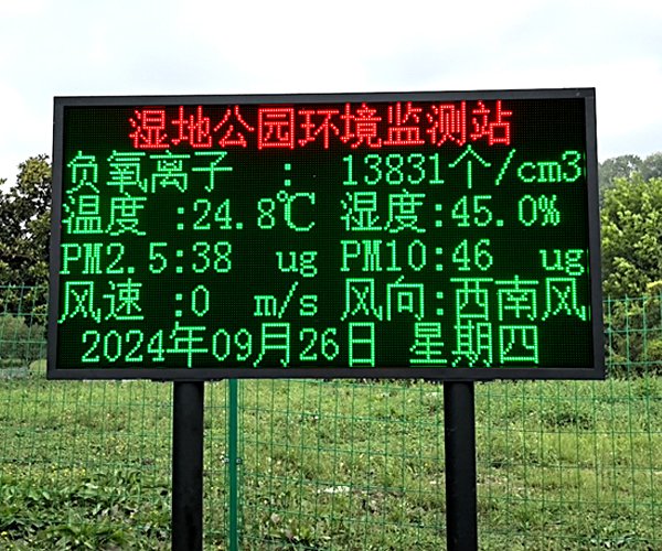 气象监测指标为什么要添加负氧离子监测要素