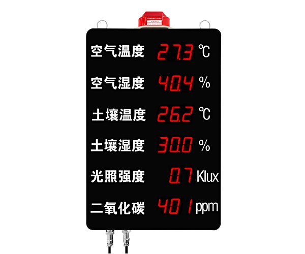 温湿度六行看板