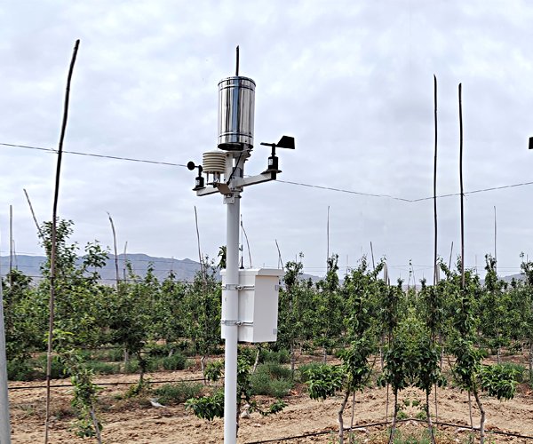 农业生产的“天气管家” 雨量气象站